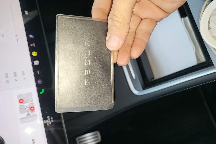 Used Tesla Model 3 2021 Performance High-Performance All-Wheel-Drive Version Vehicle Key