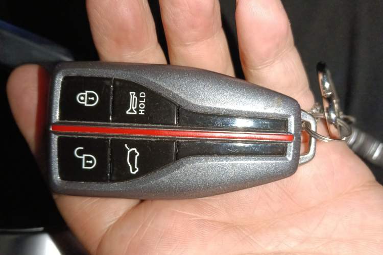 Used Hongqi HS5 2022 Revised Version 2.0T Smart Connect Flagship Edition Vehicle Key