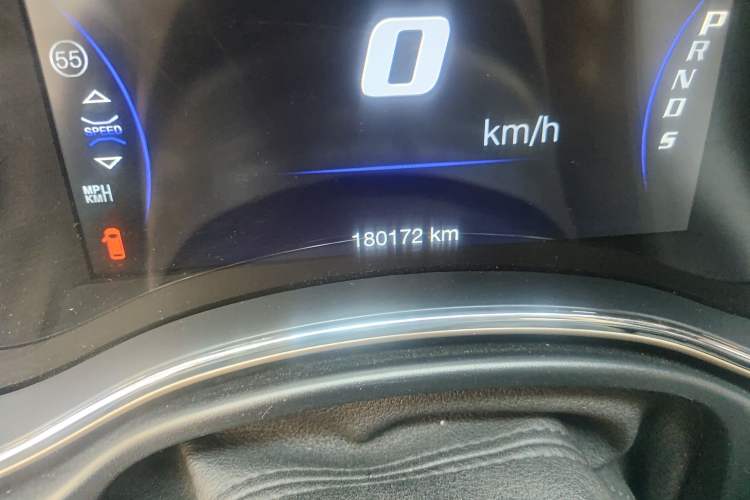 Used Jeep Grand Cherokee  Odometer Close Up