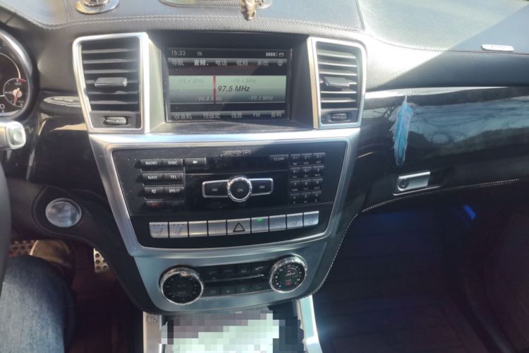 Used Mercedes-Benz GL-Class AMG 2013 AMG GL 63 Audio And AC Panel