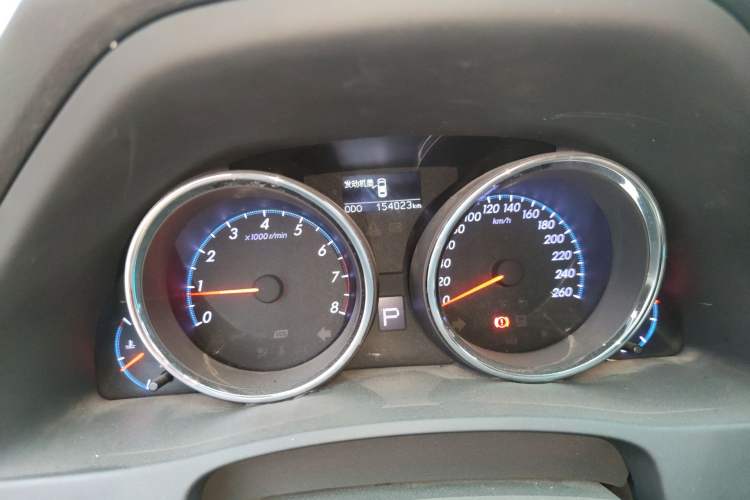 Used Toyota Reiz 2012 2.5V Fengdu Elite Stylish Edition Odometer Close Up