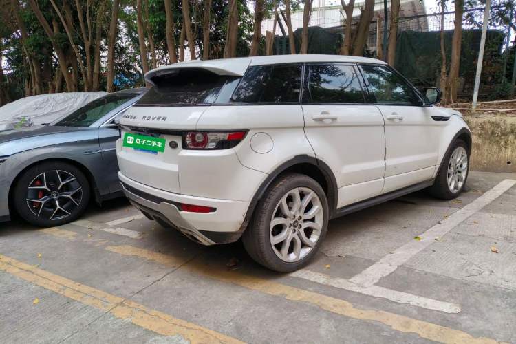 Used Land Rover Range Evoque 2012 2.0T 5-Door Ignite Edition Rear Right 45 Deg