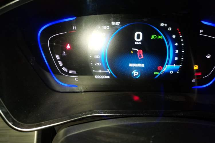 Used Geely Auto Coolray 2019 Sport Model 260T DCT Battle China V Standard Odometer Close Up