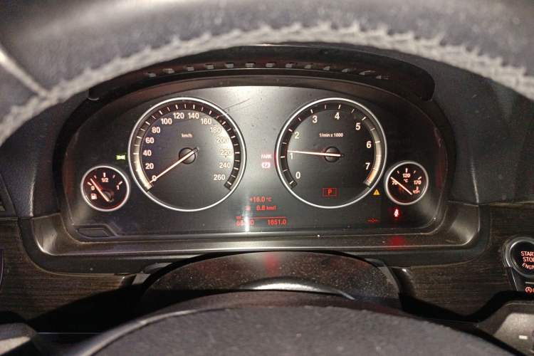 Used BMW 5 Series 2014 525Li Luxury Design Package Instrument Cluster