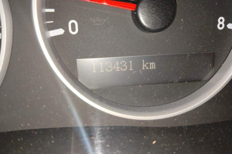 Used Buick GL8 2014 2.4L Comfort Edition Odometer Close Up