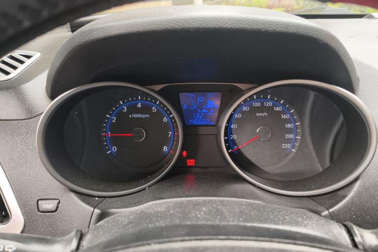 Used Hyundai ix35 2012 2.0L Automatic Two-Wheel Drive Elite Edition GLS Odometer Close Up