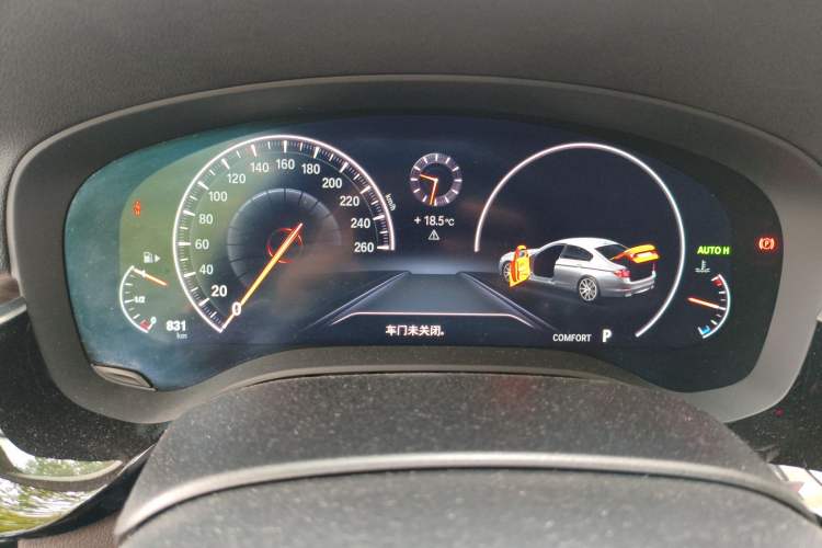 Used BMW 5 Series 2019 530Li Leading Model Luxury Package Instrument Cluster