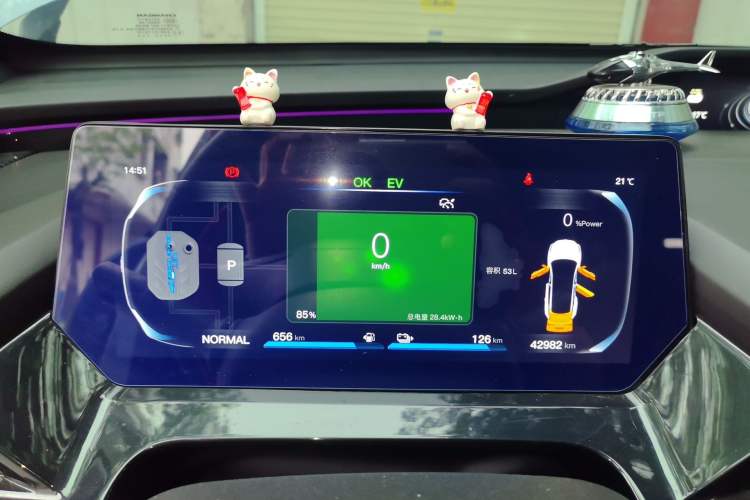 Used CHANGAN OSHAN Z6 New Energy 2023 ZhiDian iDD 150KM Flagship PLUS Instrument Cluster