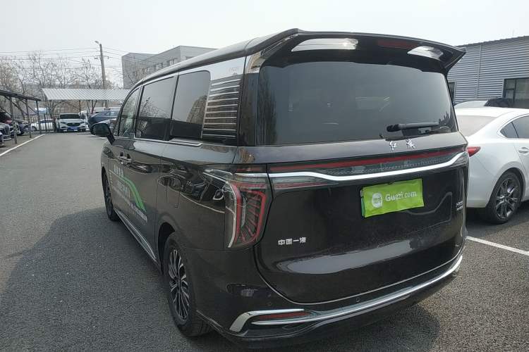 Used Hongqi HQ9 PHEV 2024 2.0T Four-Wheel Drive Luxury Edition Rear Left 45 Deg