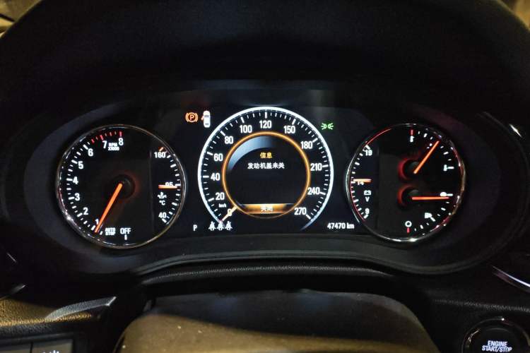 Used Buick Regal 2017 28T Luxury Edition Instrument Cluster