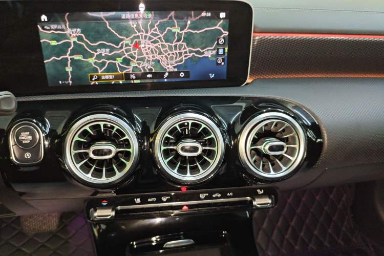 Used Mercedes-Benz A-Class 2020 Restyled A 200 L Sport Sedan Fashion Version Audio And AC Panel