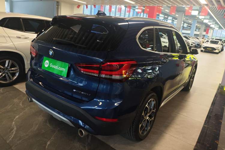 Used BMW X1 2021 sDrive20Li Premium Edition Rear Right 45 Deg