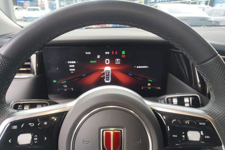 Used Hongqi HS7 PHEV 2024 2.0T PHEV Four-Wheel Drive Flagship Edition 7 Seats
