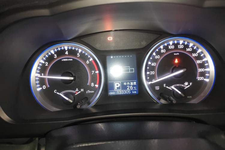 Used Toyota Highlander 2015 2.0T Four-Wheel Drive Luxury Edition 7-Seater Instrument Cluster