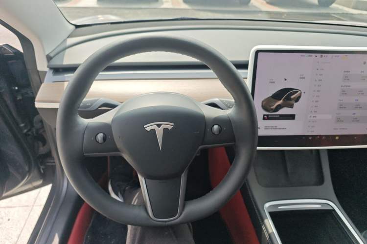Used Tesla Model 3 2021 Standard Range Rear-Drive Upgraded Version Steering Wheel