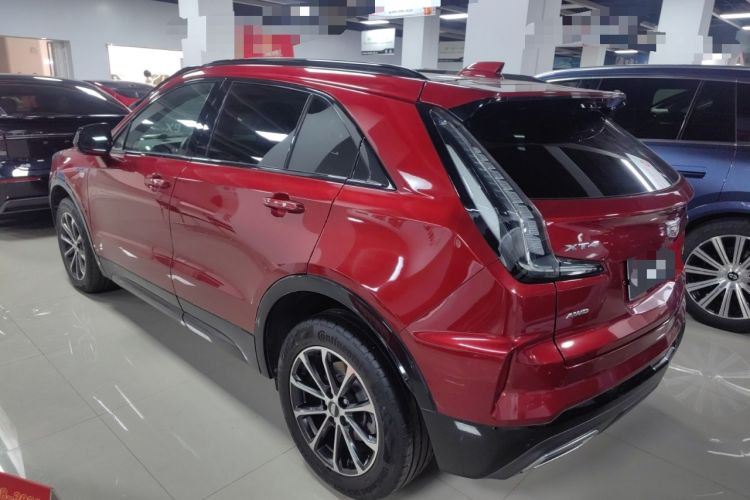 Used Cadillac XT4 2024 28T Four-Wheel Drive Luxury Version Rear Left 45 Deg