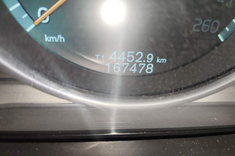 Used Volvo XC60 2014 T6 Zhiyi Edition Odometer Close Up