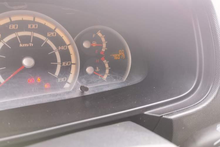 Used Jinbei Hiace  Odometer Close Up