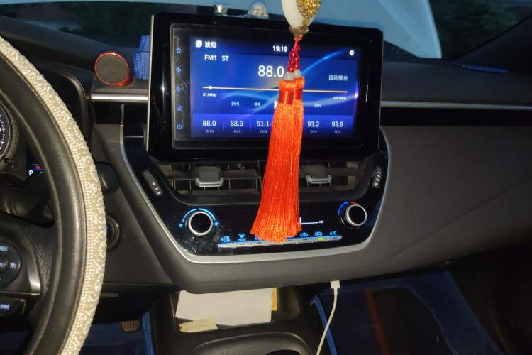 Used Toyota Levin 2019 185T CVT Sport Edition China VI Standard Audio And AC Panel