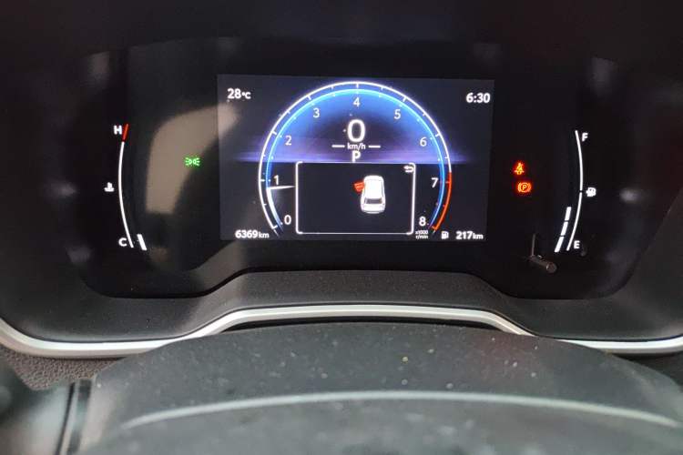 Used Toyota FRONTLANDER 2024 2.0L CVT Elite Plus Edition Odometer Close Up