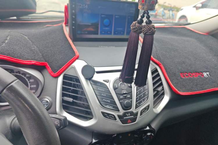 Used Ford EcoSport 2013 1.5L Automatic Prestige Model Audio And AC Panel