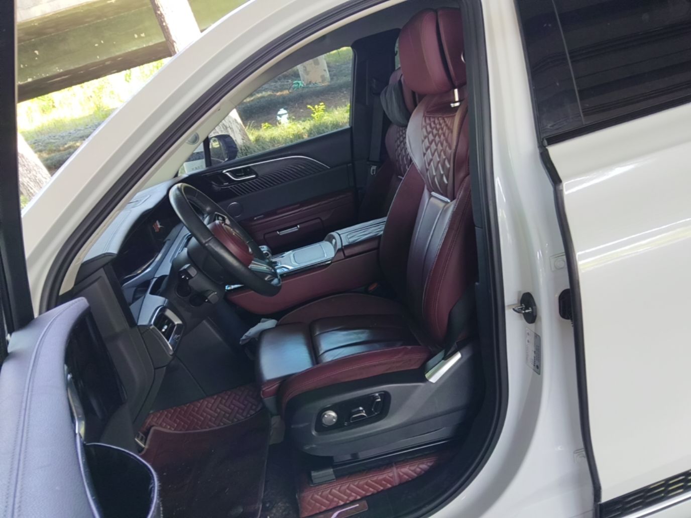 Avant de la voiture
