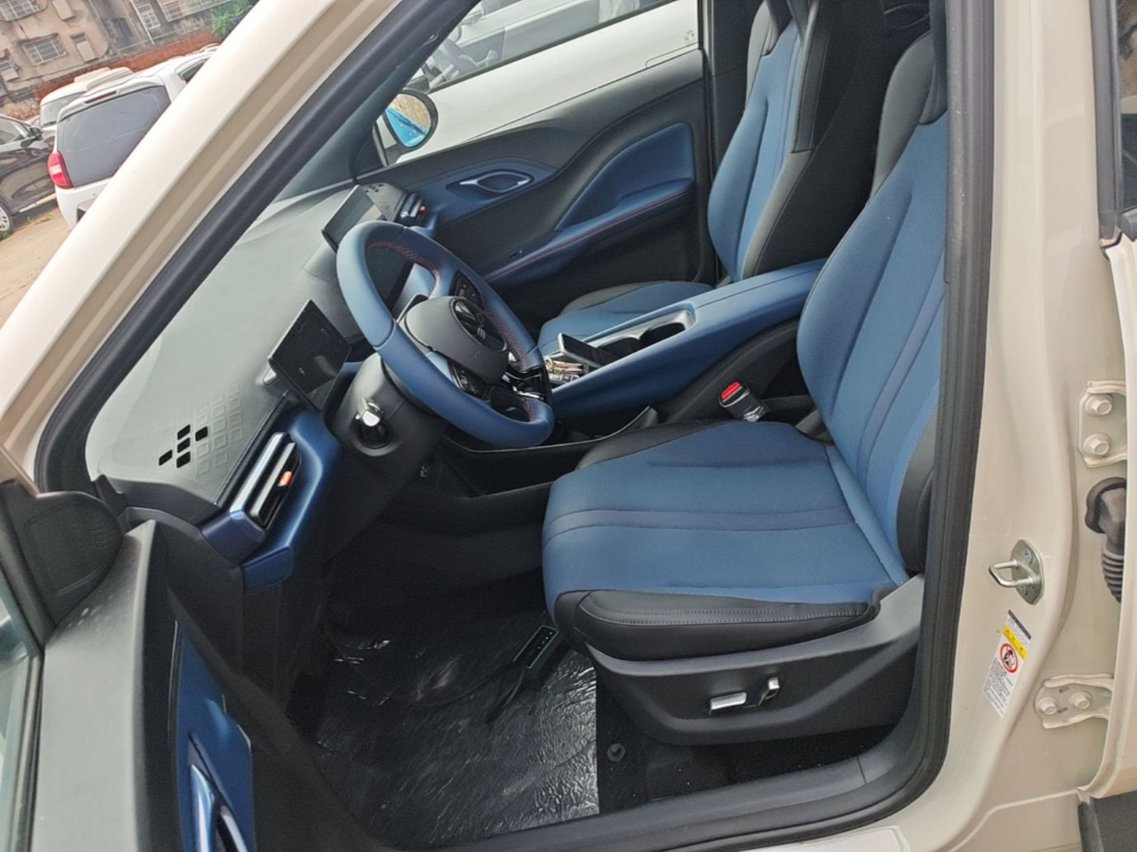 Avant de la voiture