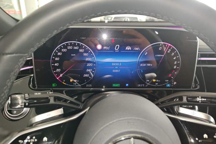 Used Mercedes-Benz E-Class New Energy 2024 E 350 e L Plug-in Hybrid Sedan Instrument Cluster