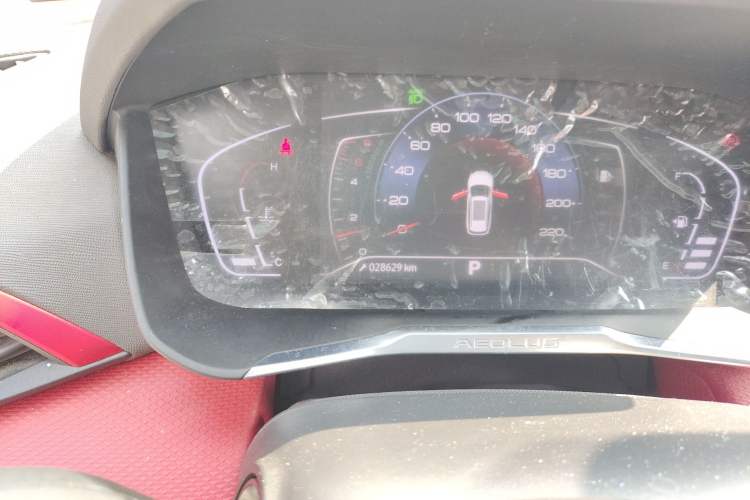 Used Dongfeng Aeolus Yixuan GS 2021 230T Automatic Chasing the Moon Edition Odometer Close Up