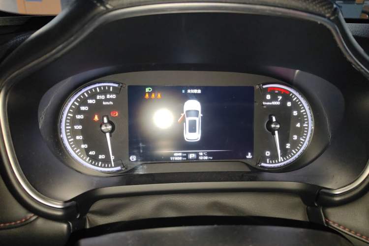 Used MG HS 2018 20T Automatic Two-Wheel Drive Hormone Passion Edition China V Standard Instrument Cluster