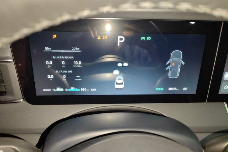 Used Li Auto ONE 2020 Extended-Range 6-Seater Version Instrument Cluster