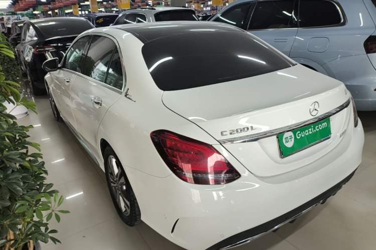 Used Mercedes-Benz C-Class 2021 C 200 L Fashion Edition Sport Version Rear Left 45 Deg