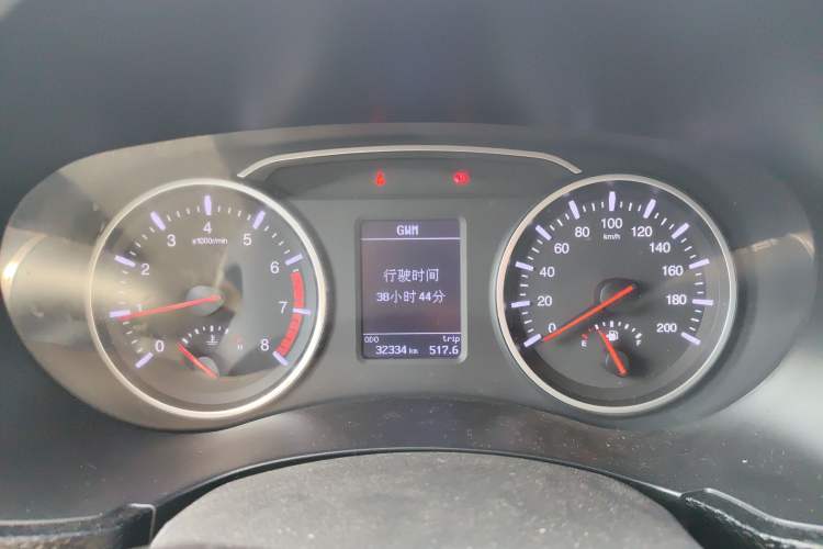 Used Great Wall Wingle 5 2021 1.5T Two-Wheel Drive "Dry Meal" Value Edition with an Extra-Long 1820mm Cargo Bed Equipped with GW4G15K Engine Instrument Cluster