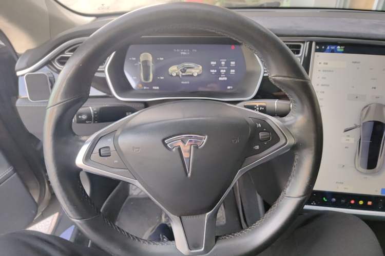 Used Tesla Model S 2015 S 70D Steering Wheel