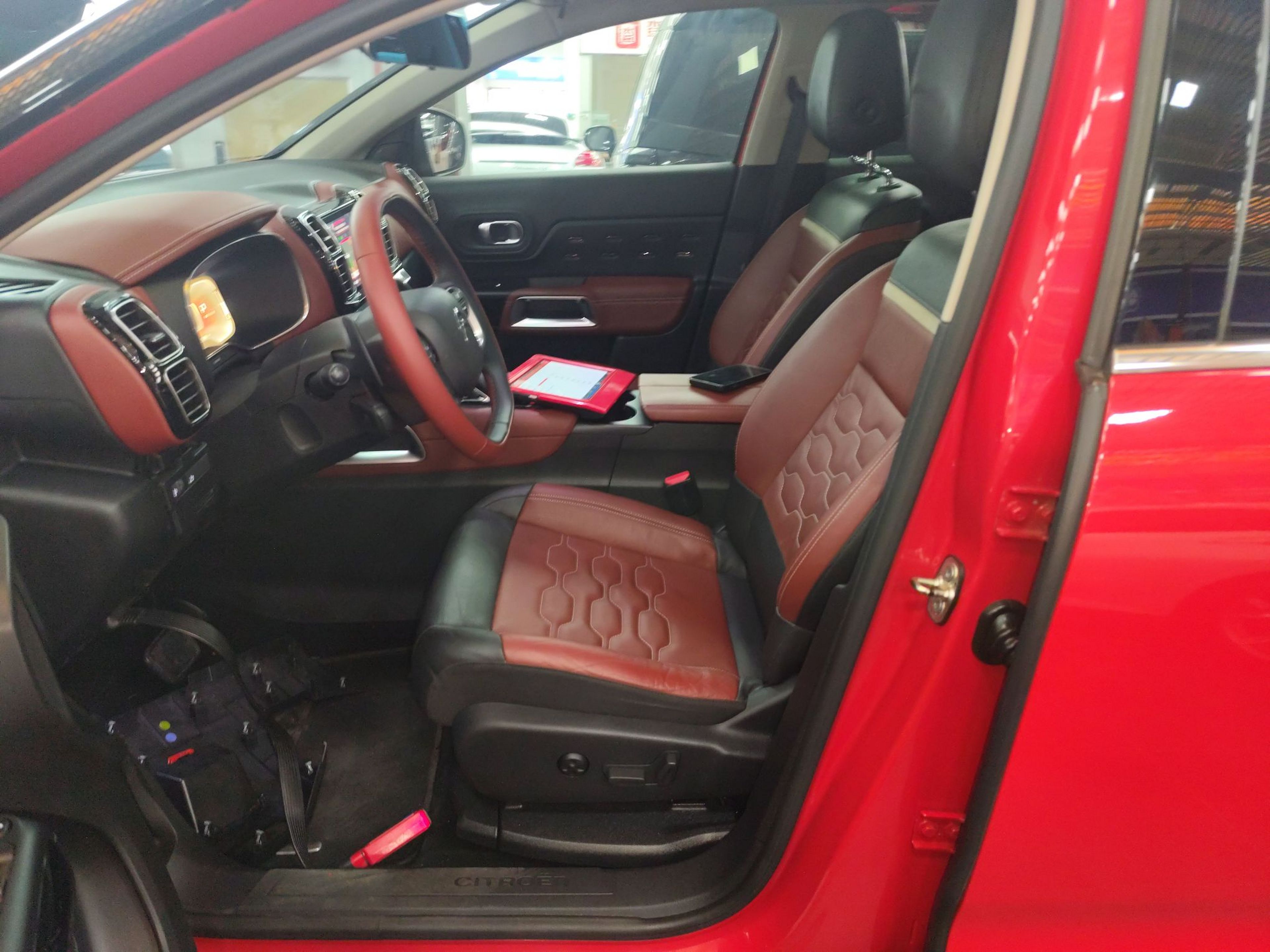 Avant de la voiture