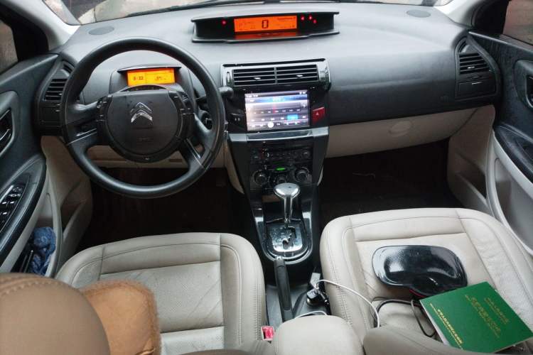 Used Citroen C-Quatre 2013 Sedan 1.6L Automatic Prestige Model Audio And AC Panel