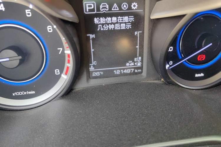 Used CHANGAN Eado 2018 High-Energy Edition 1.6L GDI Automatic Pioneer Model China V Standard Odometer Close Up