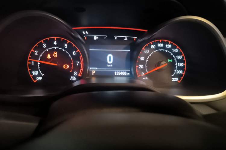 Used Chevrolet Monza 2019 RS 330T Automatic Comfort Edition China VI Standard Odometer Close Up