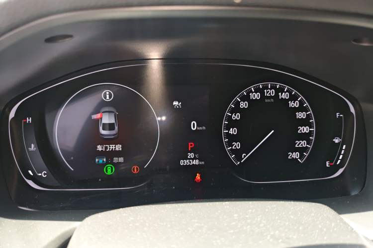 Used Honda Accord 2022 260TURBO Phantom Night · Prestige Edition Instrument Cluster