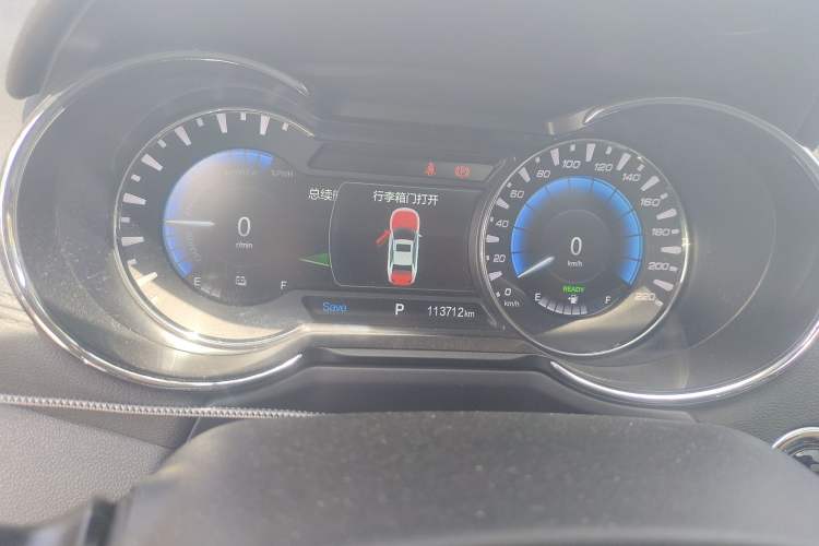 Used CHANGAN Eado New Energy 2018 1.0T PHEV Navigation Model Instrument Cluster