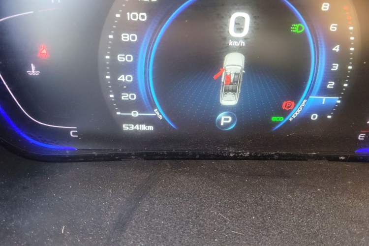 Used Geely Auto Binray 2019 200T DCT Binzhi Edition Odometer Close Up