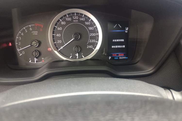Used Toyota Levin 2021 2.0L Luxury Edition Odometer Close Up