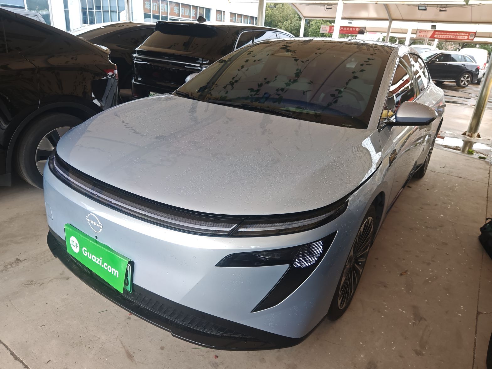 تحت مقدمة السيارة