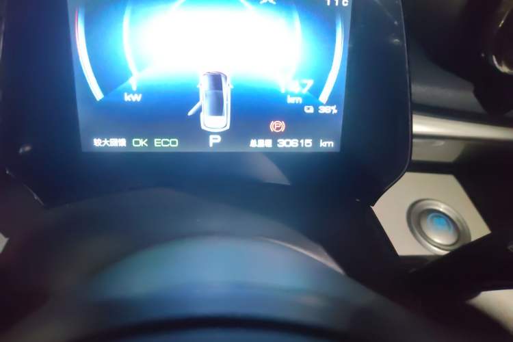Used BYD Dolphin 2021 405 km Fashion Edition Odometer Close Up