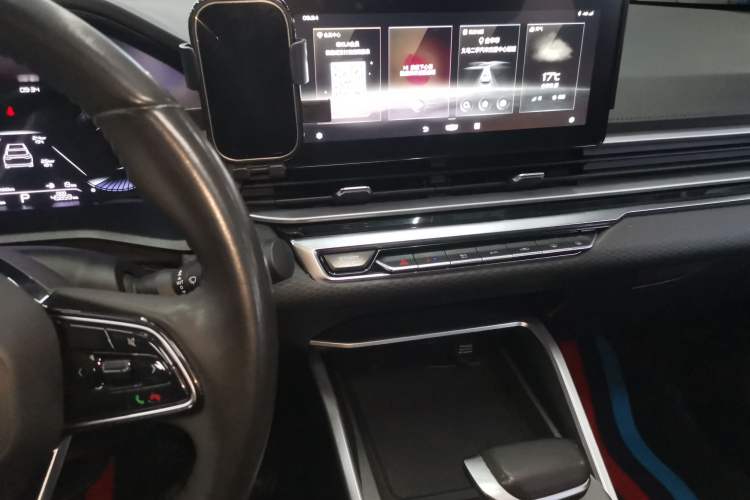 Used Geely Auto Emgrand 2022 4th Generation 1.5L CVT Elite Model Audio And AC Panel