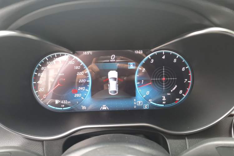 Used Mercedes-Benz GLC Coupe 2020 GLC 300 4MATIC Coupe SUV Instrument Cluster