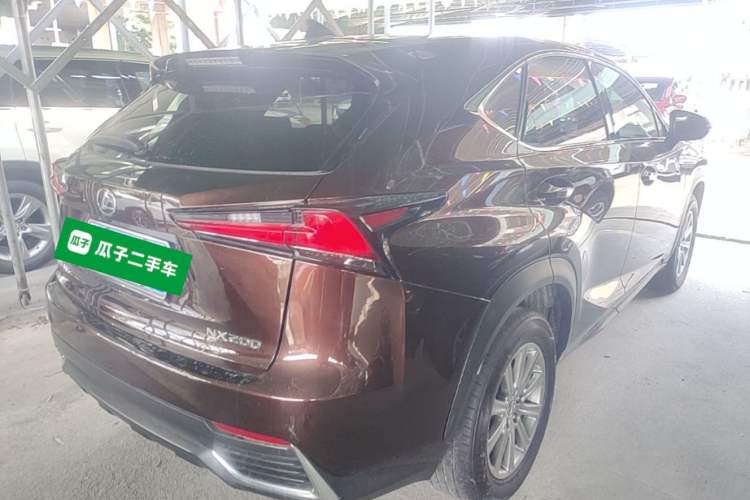 Used Lexus NX 2017 200 Front-Wheel-Drive X-Trail SE Edition Rear Right 45 Deg
