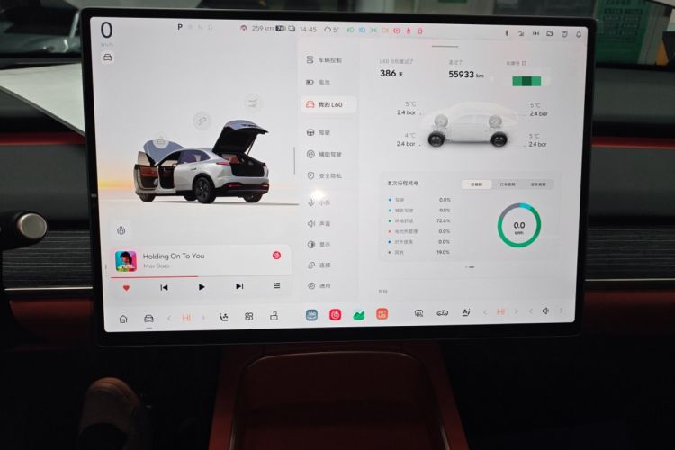 Used ONVO L60 2024 60 kWh Rear-Drive Version