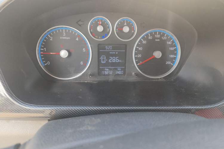 Used Foton Toano 2017 2.8T Restyled S Commercial Version Short Wheelbase ISF2.8s5129T Odometer Close Up