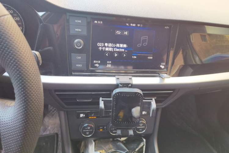 Used Volkswagen Lavida Pure Electric 2019 Enjoyment Edition Audio And AC Panel